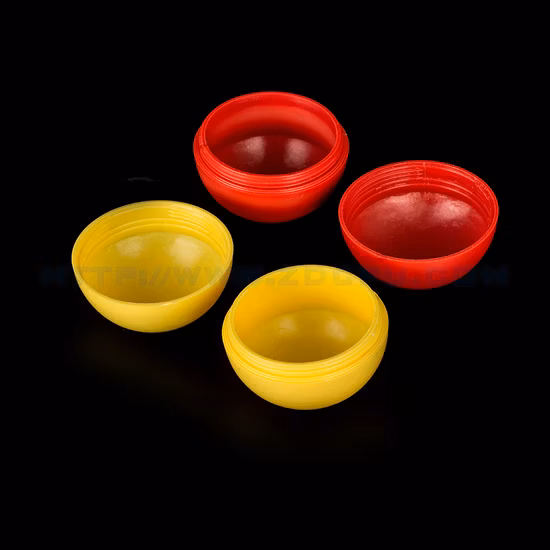 Custom Two Half Plastic Hollow Floatation Ball