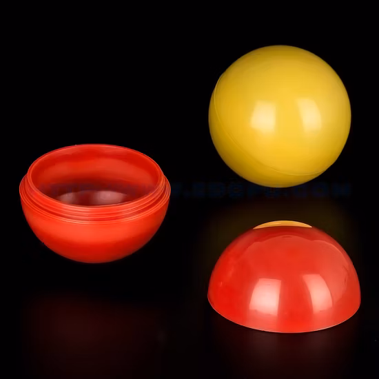 Custom Two Half Plastic Hollow Floatation Ball