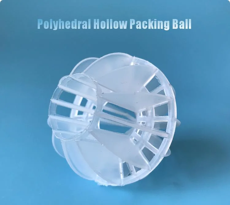 Tower Packing Media 25mm Plastic Polyhedral Hollow Floatation Ball