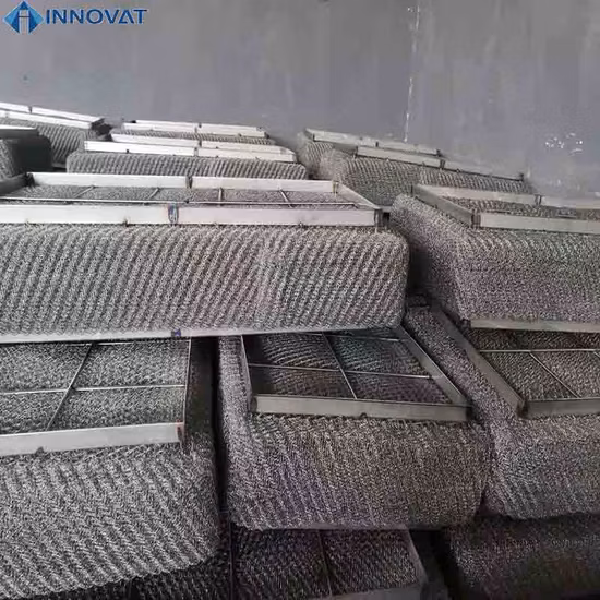 Produtos químicos para eliminadores de névoa de almofada de malha