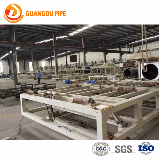 Tubo de água de plástico PVC de 4 polegadas para tubo de plástico de abastecimento de água subterrânea Tubo O de PVC